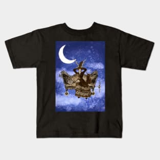 First Class Night Flight Kids T-Shirt